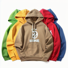 Textile échantillon gratuit vêtements de sport imprimé bouffant sweat à capuche surdimensionné et sweats femmes décontracté sweat à capuche copped - Product Image 2