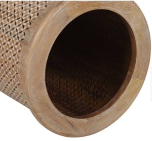 Mesita de noche moderna de granja con características de almacenamiento ajustables para dormitorio, sala de estar, comedor, supermercado, uso de muebles para el hogar - Product Image 3