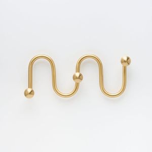 Manijas y tiradores de armario de latón de tamaño personalizado ajustables para equipos de cocina, refrigeradores, puertas de armario - Product Image 1