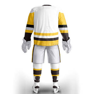 Conjunto de uniforme de hockey sobre hielo de equipo con colores personalizados y tela antidesgarro para un uniforme de hockey sobre hielo duradero - Product Image 3