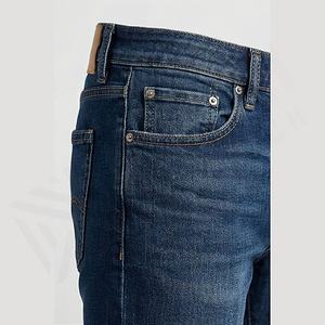 Pantalones Vaqueros de Mezclilla para Hombre, Corte Slim Fit, Elásticos, Color Personalizado, Estilo Recto, Ropa Casual Moderna, Cómodos para la Calle, Venta al por Mayor, Premium - Product Image 5