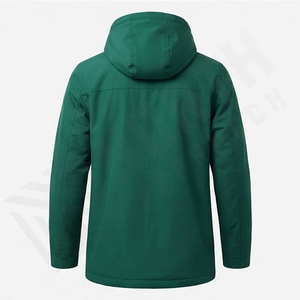 Parka d'été épaisse, veste de coach, manteau léger pour homme, coupe-vent respirant, vêtements de plein air, vêtements décontractés élégants, vêtements d'extérieur - Product Image 2