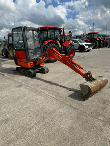 รถขุดขนาดเล็ก KX36-3 1.5 ตัน มือสอง สภาพดี พร้อมเครื่องยนต์ ปั๊ม มอเตอร์ เกียร์ แบริ่ง น้ำหนัก 97 กก. ใช้งาน 10,000-20,000 ชั่วโมง ขาย - Product Image 3