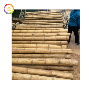 Poteau en bambou pour treillis, décoration extérieure et usage agricole avec une structure solide et une excellente option économique - Product Image 6