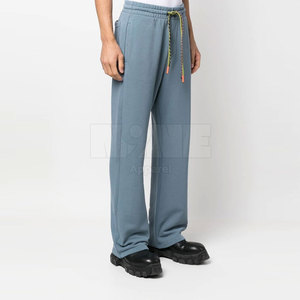 Best Selling Men's Flared <b>Trouser</b> Mid Waist Canvas Casual Straight Pattern Custom Logo Design High Quality OEM Service Available - Product Image 3