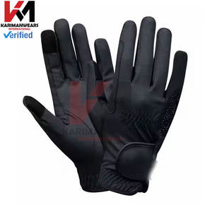 Venta caliente Guantes deportivos de equitación unisex Guantes profesionales de equitación Hombres Mujeres Guantes ecuestres para montar a caballo Agarre - Product Image 2