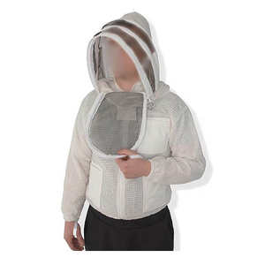 <b>Bee</b> Keeping Jacket Waterproof Plus Size Durable Apiary Wear Sting Proof <b>Suit</b> Safety Veil Protective Clothing Lightweight - Product Image 4