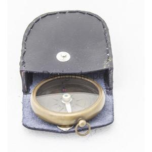 Brass <b>Compass</b> Leather Box Packed <b>Antique</b> <b>Compass</b> Model Decorative Custom Gift Metal Crafts Vintage <b>Compass</b> collectable Gifts - Product Image 3