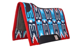 แผ่นรองอานม้า100% ขนแกะนิวซีแลนด์เส้นขอบหนังแท้1/2 "ขนแกะสีเทาขนาดรู้สึกได้ - Product Image 6