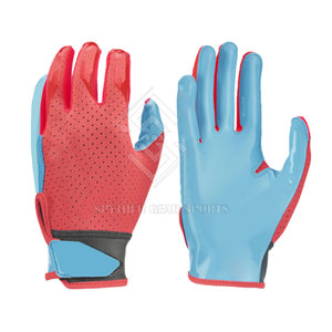 Gants de football américain les plus vendus - Confortables, haute qualité, couleurs personnalisables, logo, fabrication en usine pour adultes - SPUTHER GEAR - Product Image 1
