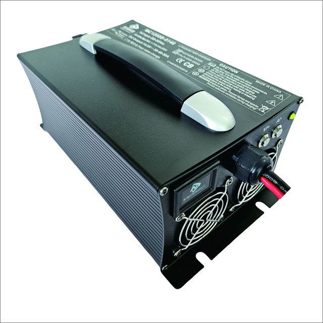 KC CE 1200W 48V Lithium Battery Charger for Electric Scooter Camping Boating-20A 12V50A 14.6V LiFePO4 Charger AC/DC Port OTP/OPV