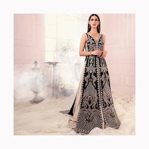 Costume de mariage musulman Palki d'entrée nuptiale de mariage pakistanais de haute qualité avec Salwar en soie pour mariée indienne pour adultes - Product Image 6