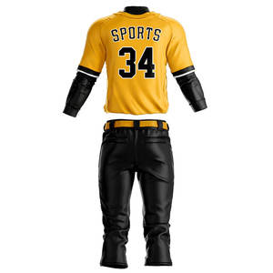 Haute qualité personnalisé maillot de Football américain Baseball uniforme ensembles nom de l'équipe Logo à manches courtes longueur pour l'usure - Product Image 6