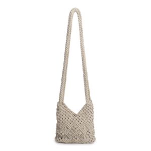 Bolsos de tirantes de nuevo estilo hechos a mano para mujer hechos de cordón de algodón natural tejido en India, producto de letreros de boda - Product Image 1