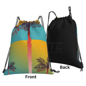 High Performance Foldable Simple Sports <b>Drawstring</b> Gym <b>Bag</b> Breathable Polyester Enhanced Safety Large Capacity for Active Use - Product Image 4