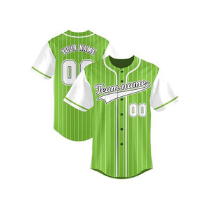 Maillot de baseball confortable vêtements de sport en gros maillots de baseball de l'équipe impression de logo personnalisé vêtements de sport de sublimation à séchage rapide - Product Image 3