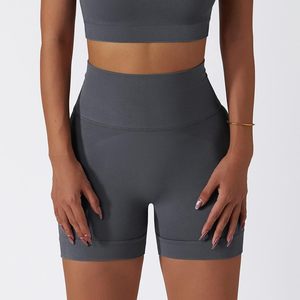 Ensemble de yoga sans couture pour femmes Leggings taille haute et haut court Gymwear 2 pièces tenue de yoga sans couture shorts d'entraînement et ensemble de soutien-gorge de sport - Product Image 5