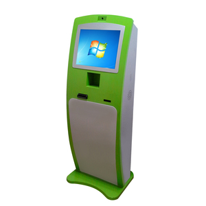 Kiosque de station-service à écran tactile en libre-service Paiement par carte et espèces avec lecteur de codes à barres Fonction SDK Accepteur de pièces en option - Product Image 1