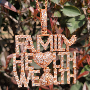 OEM Custom Lab Grown Diamond Pendant For Him Iced Out Hip Hop <b>Letter</b> <b>Necklace</b> Personalized Logo Jewelry Manufacturer - Product Image 6