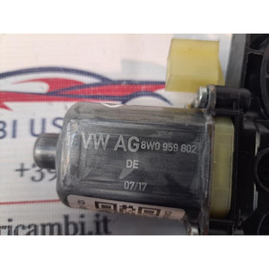 มอเตอร์ไฟฟ้าหน้าต่างด้านหน้าขวา AUDI A4 Avant (8W5) 8W0959802 DEUA (15>) - Product Image 5