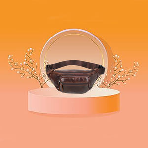 Nouveau design de sac de taille de luxe sac banane en cuir décontracté de haute qualité pour l'extérieur sac à bandoulière pour femme - Product Image 6