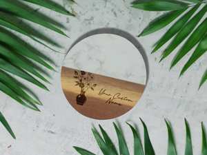 Dessous de verre blanc et transparent de qualité supérieure pour boissons Bureau et décoration de la maison Dessous de verre - Product Image 5