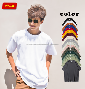 Camiseta de algodón de alta calidad para hombre con estampado, camiseta de último diseño, impresión personalizada, camisetas en blanco de algodón 100% - Product Image 2