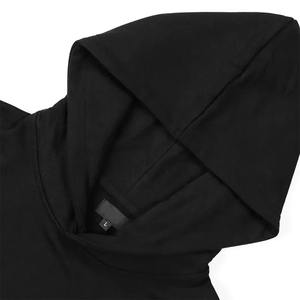 Sudaderas con Capucha Negras de Invierno Más Vendidas para Hombre, Sudadera de Manga Larga con Estampado Digital, Logotipo Bordado y Forro Polar - Product Image 4