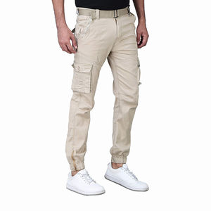 2025 pantalones Cargo de algodón más vendidos para hombres, pantalones Cargo informales para hombres, pantalones de algodón de talla grande personalizados al por mayor - Product Image 3