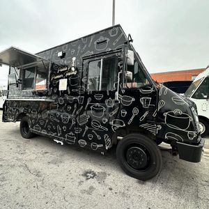 Food Truck With Full Kitchen Mobile BBQ Food Truck Concession Mobile Kitchen Snack Coffee <b>Cart</b> Food Trailer for Sale - Product Image 1