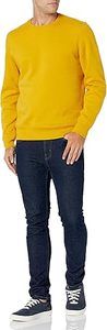 Sudaderas gruesas de lana suelta con cuello redondo para hombre, sudaderas largas de calidad superior para adultos y niños, mezcla de algodón, tallas - Product Image 2