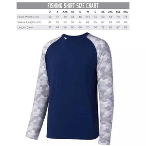 Chemises de soleil à manches longues pour hommes UPF 50 + Tees Pullover Fishing Running Rash Guard T-shirts Chemises d'extérieur Design personnalisé Pêche - Product Image 6