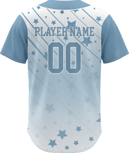 Maillot de baseball pour homme 100% polyester personnalisé, créez votre propre uniforme de baseball à vendre - Product Image 1