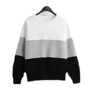 Sweat-shirt 100% coton de haute qualité pour hommes, couleur unie, vêtements de mode, sweat-shirt de base avec logo personnalisé - Product Image 4