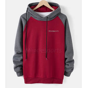 Nouvelle mode sweats à capuche pour hommes meilleur matériel fait sweats à capuche pour hommes basiques coton mélangé sweats à capuche pour hommes - Product Image 1