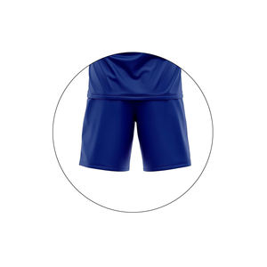 Stylish Retro Classic <b>Football</b> Jerseys Set Top Vintage Design for Adult Blue <b>White</b> Combination Polyester Digital Print - Product Image 3