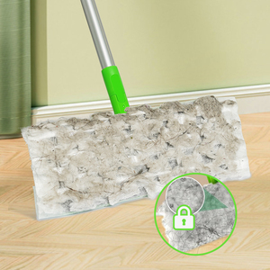 BOOMJOY Serpillère jetable pour le nettoyage des poils d'animaux à la maison avec forte absorption, serpillères jetables avec lingettes jetables - Product Image 3