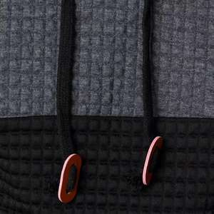 2023 Vente chaude en gros Panneau de couleurs différentes Sweat à capuche en molleton Tech surdimensionné pour hommes et femmes - Product Image 5