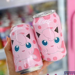 Bebida Refrescante QDOL Pokemonn Jigglypuff Sabor Durazno, 24 x 330 ml, Bebida Afrutada Dulce, Favorita de los Clientes - Product Image 3