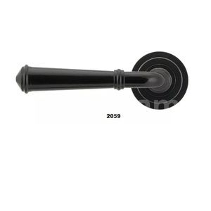 Venta caliente manija de puerta de forma cuadrada negra mate manija de puerta elegante para cocina baño Hotel y uso de puerta de apartamento - Product Image 3