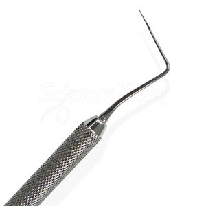 เครื่องมือตรวจทางทันตกรรมทำจากสเตนเลสสตีลสองปลายสำหรับตรวจฟันผุและกระเป๋าเกี่ยวกับเหงือก - Product Image 5