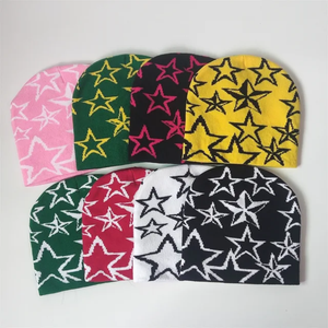 Bonnet en acrylique Skully avec logo personnalisé pour l'hiver par temps froid Bonnet en tricot uni à revers Style pêcheur pour le voyage - Product Image 6