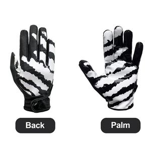 Gants de récepteur de football américain de style moderne de haute qualité avec logo personnalisé imprimé meilleurs gants en gros à un prix raisonnable - Product Image 3