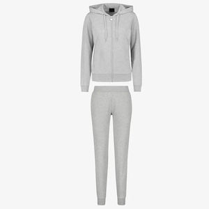 Sudadera unisex de alta calidad con logotipo personalizado, conjunto de 2 piezas, conjunto de chándal con capucha para mujer, chándal polar de invierno - Product Image 4