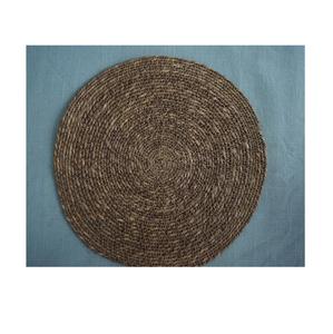 Décoration de mariage bohème, tapis de table, décoration de table, décoration de la maison, tapis de table en jonc de mer pour les festivals et les dîners formels - Product Image 1