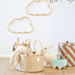 Contenedor de mimbre al mejor precio para organización de pañales de bebé recién nacido organizador de pañales sostenible almacenamiento - Product Image 5