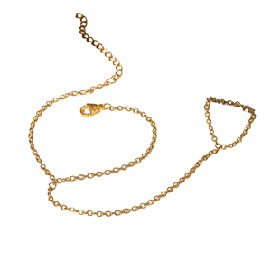 Cadena de Mano J&D de Acero Inoxidable Chapada en Oro de 18K con Circonita Cúbica, Pulsera de Dedo, Cadena Corporal de Moda - Product Image 5