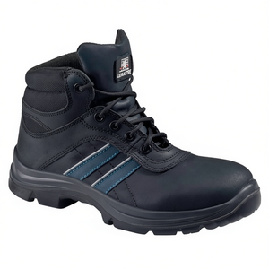 Bottes de sécurité en cuir Andy S3 SRC EN20345 haute sécurité taille 40 noir/bleu LEMAITRE Fitness - Product Image 2