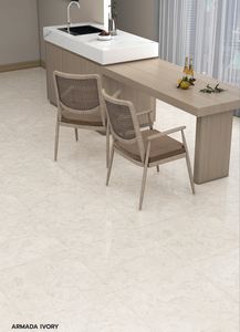 Armada กระเบื้องพอร์ซเลน600X600mm งาช้างสำหรับเคาน์เตอร์ Backsplashes พื้นที่กลางแจ้งพื้นห้องนั่งเล่น - Product Image 3
