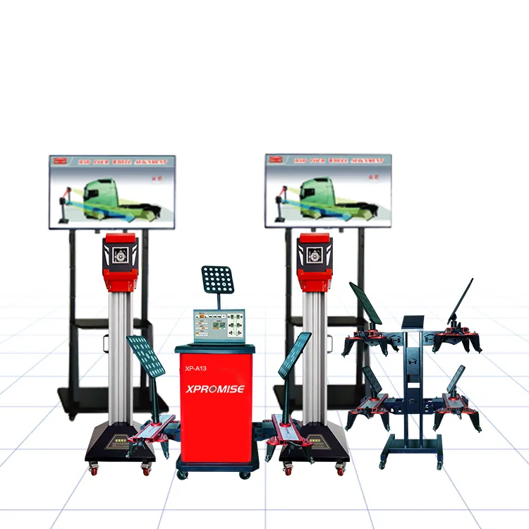 3D LKW Rad ausrichtung maschine Allrad ausrichtung zum Verkauf Reifen wechsler und Aus wucht maschine Combo